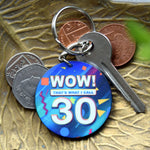 keyring gift for a 30th birthday music lover