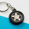 car tyre keyring for Dad