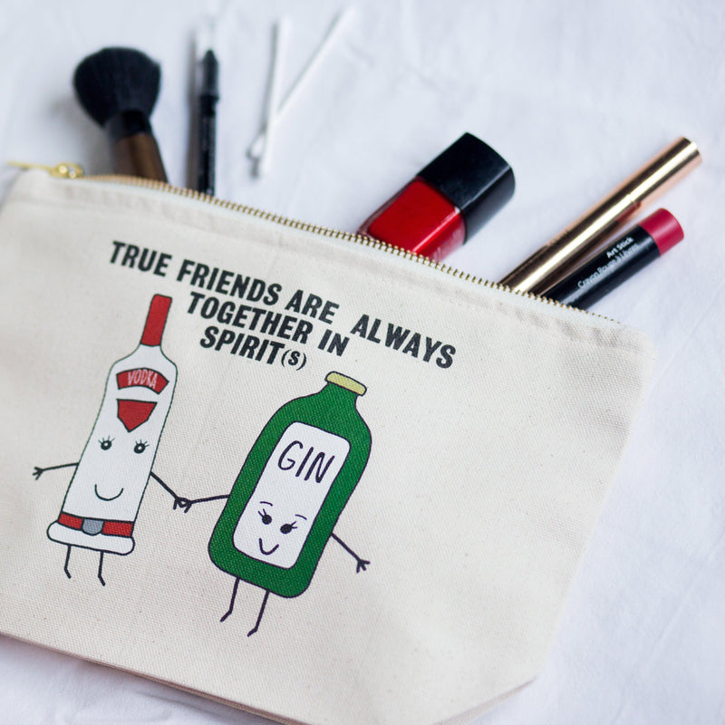 'Together in Spirits' Friendship Make Up Bag - Of Life & Lemons®