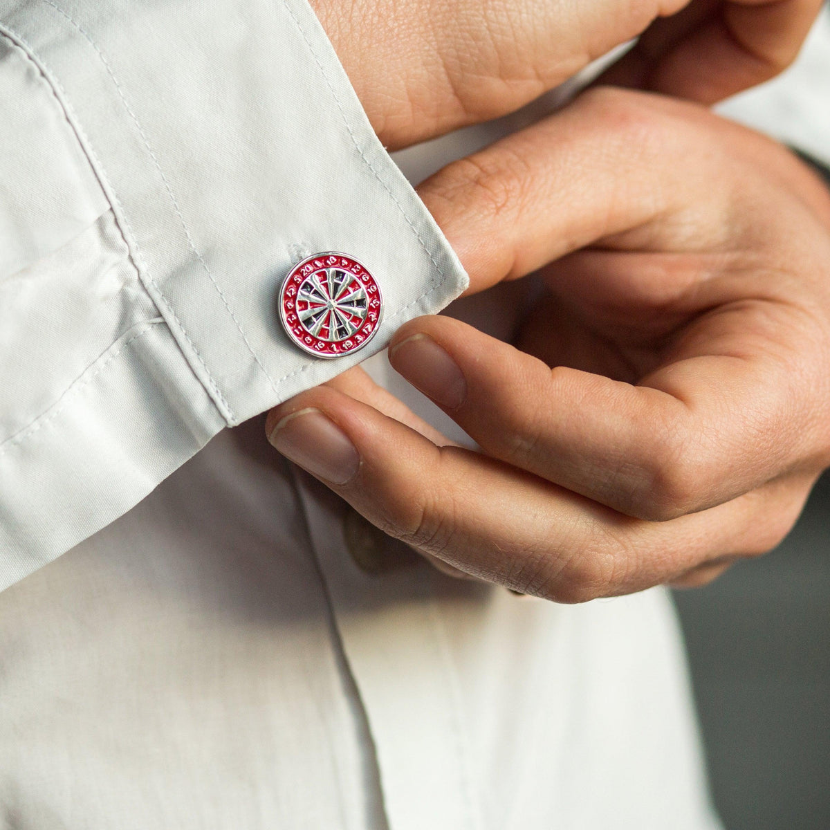 Funny Darts Christmas Card and Cufflinks - Of Life & Lemons®