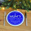 Personalised Blue Plaque Placemat