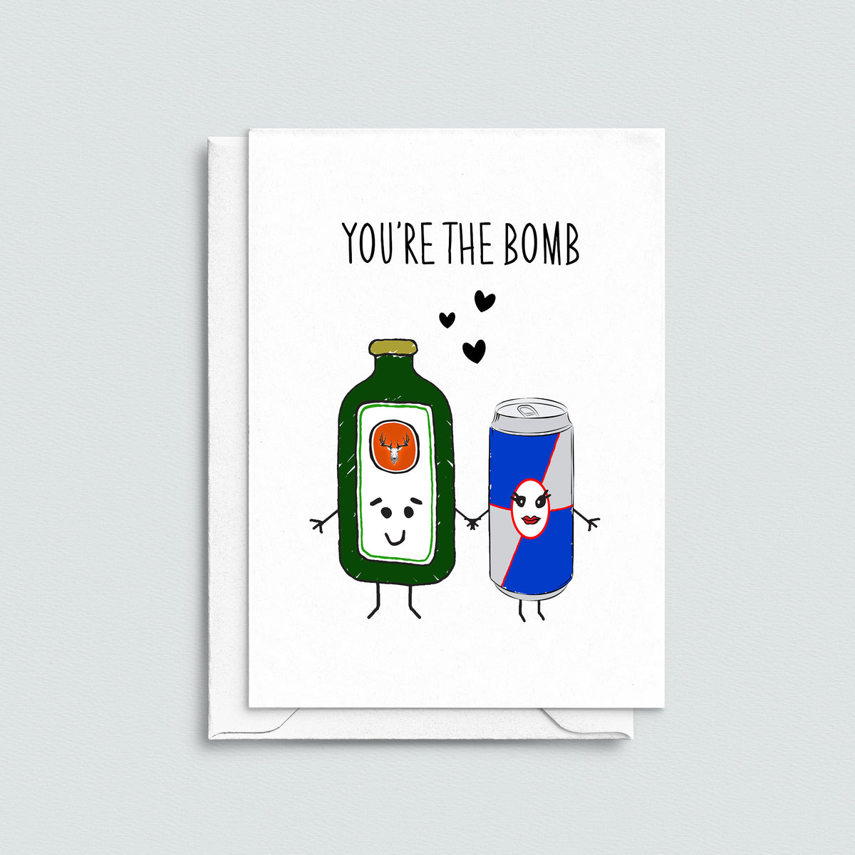 'You're the Bomb' Card For Partner