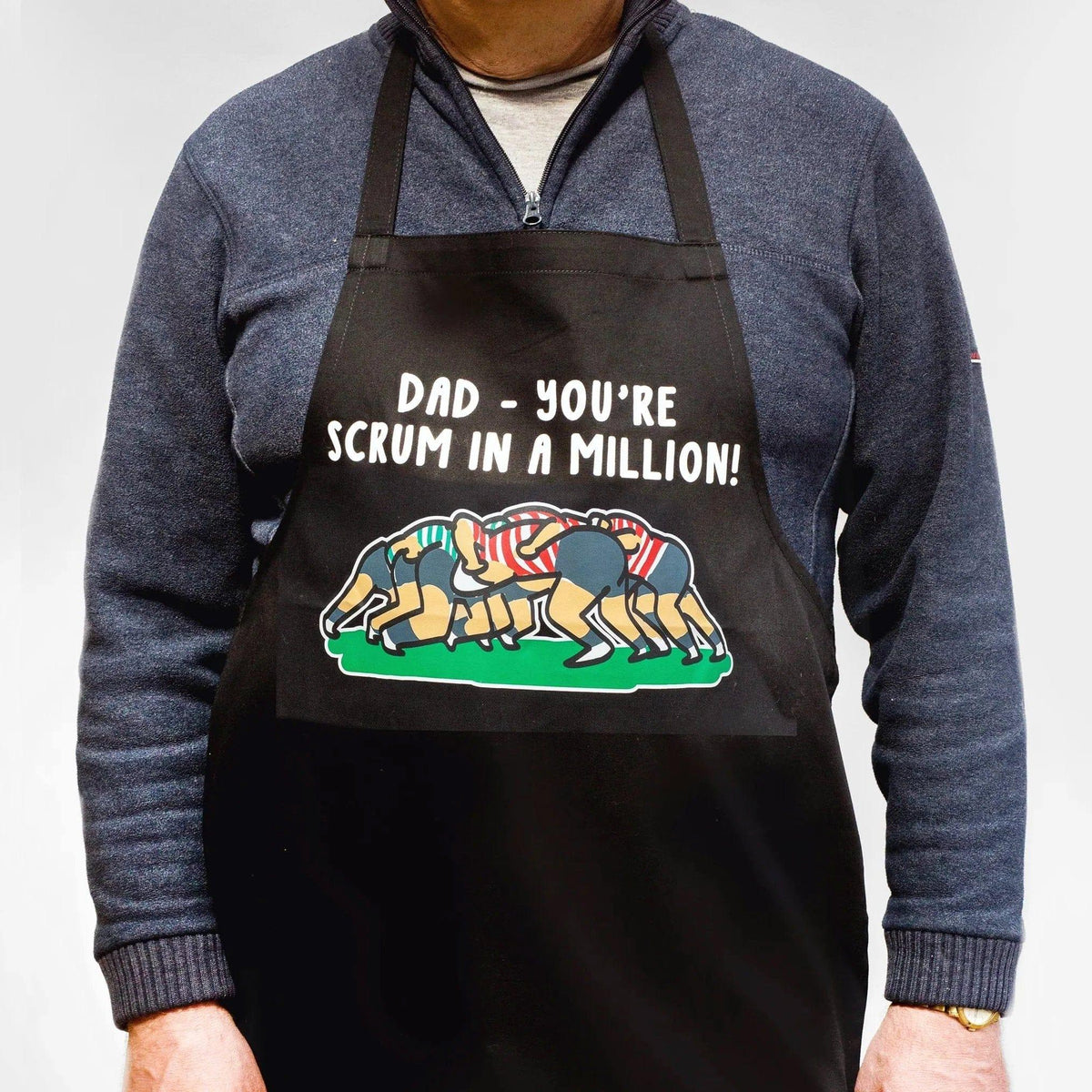 'Scrum In A Million' Rugby Apron for Dad - Of Life & Lemons®