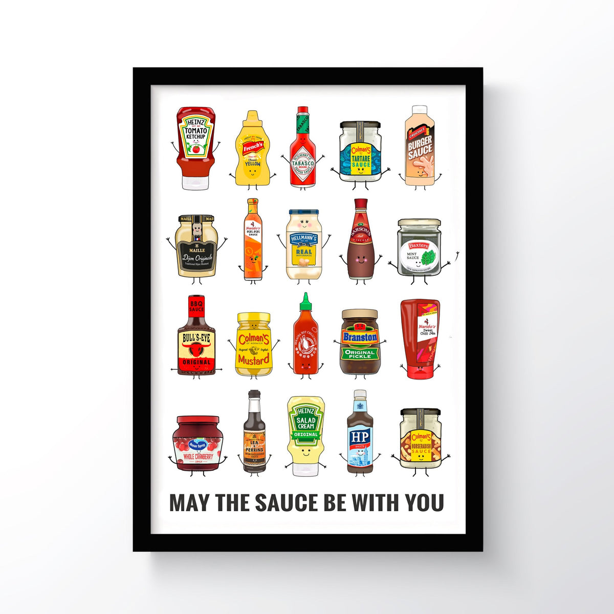 'May The Sauce Be With You' Poster