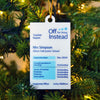 Personalised Christmas Tree Decoration For Teacher