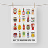 Funny Sauces Tea Towel