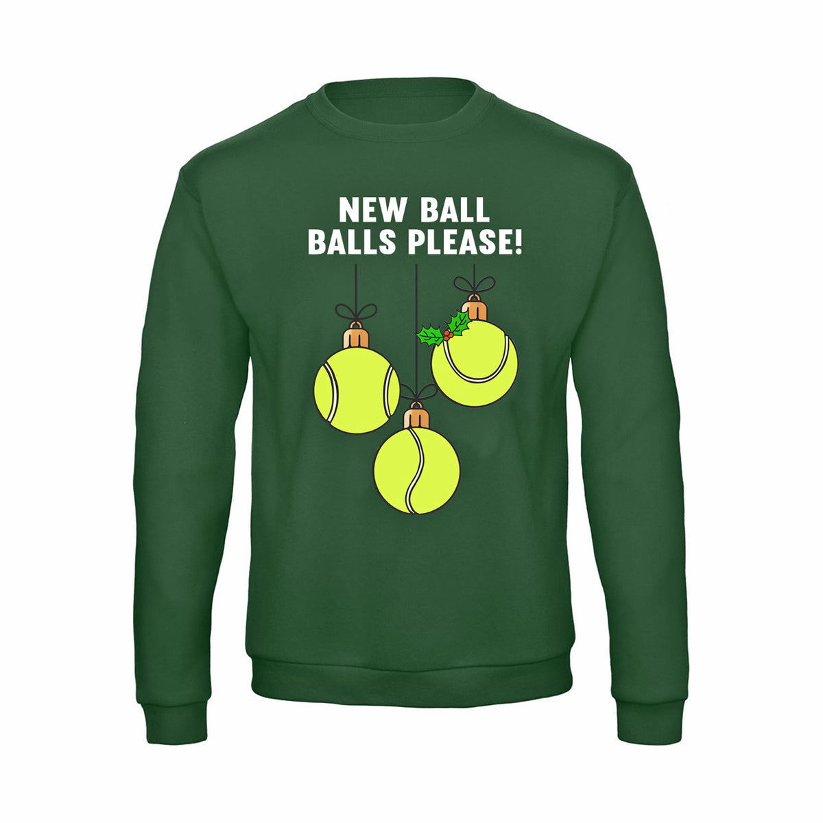 Funny Tennis Christmas Jumper