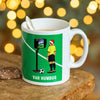 Funny Football Christmas Mug