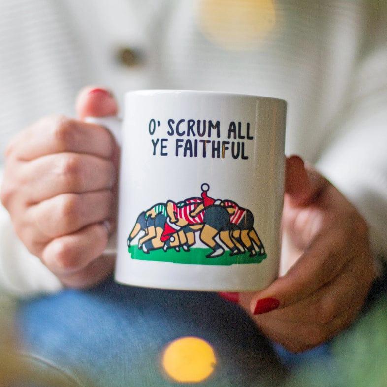 Funny Rugby Christmas Mug Mug Of Life & Lemons 