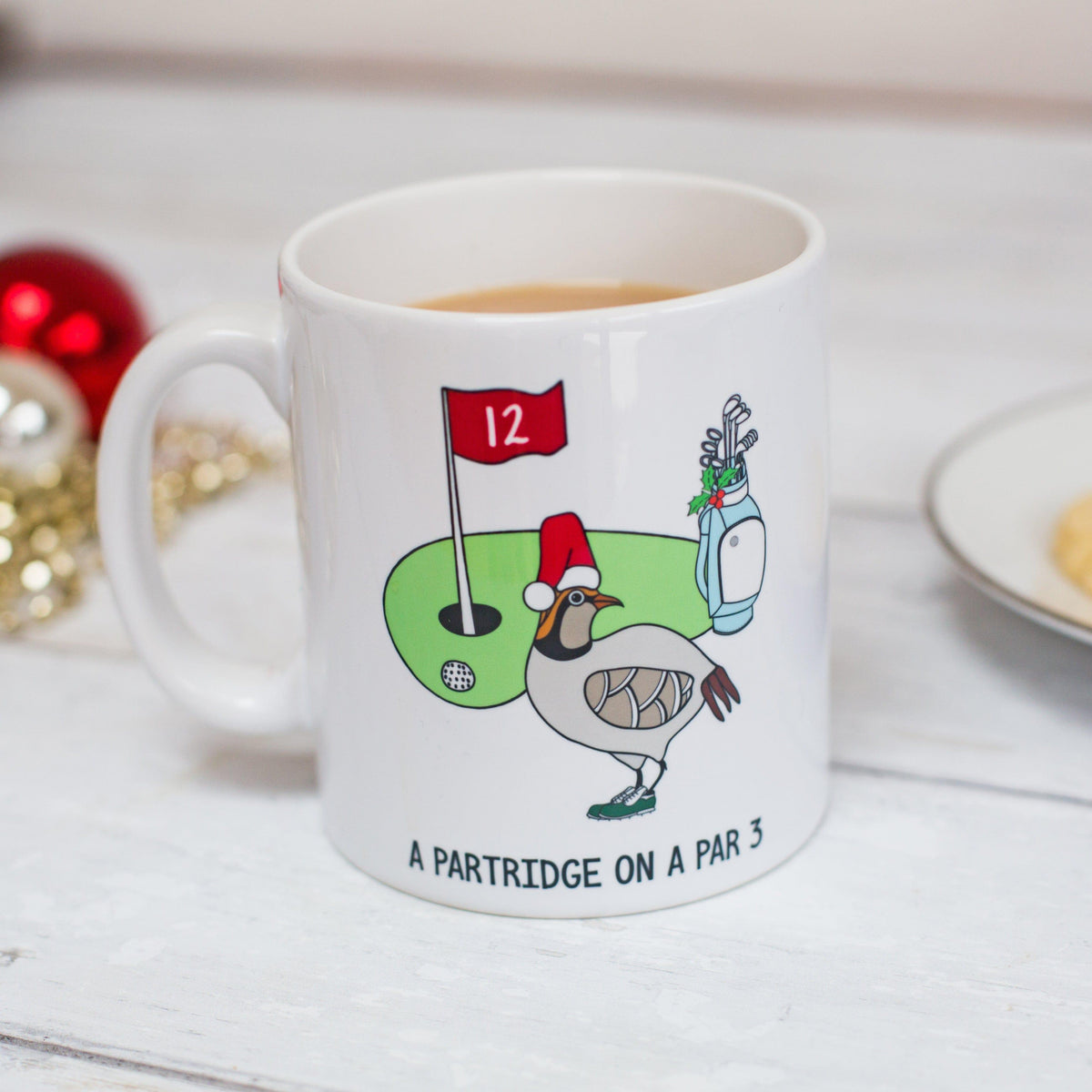 Funny Golf Christmas Mug Mug Of Life & Lemons 