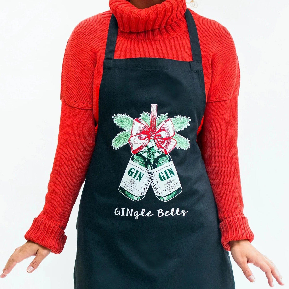 'Gingle Bells' Christmas Apron Aprons Of Life & Lemons 