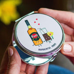 Funny Rum Compact Mirror For Mum Compact Mirror Of Life & Lemons® 