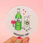 Funny Gin Coaster for Mum Coaster Of Life & Lemons® 