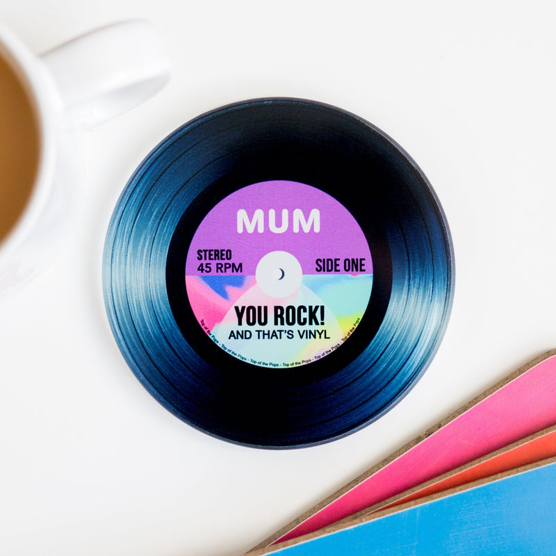 'You Rock' Glass Coaster For Mum Coaster Of Life & Lemons® 