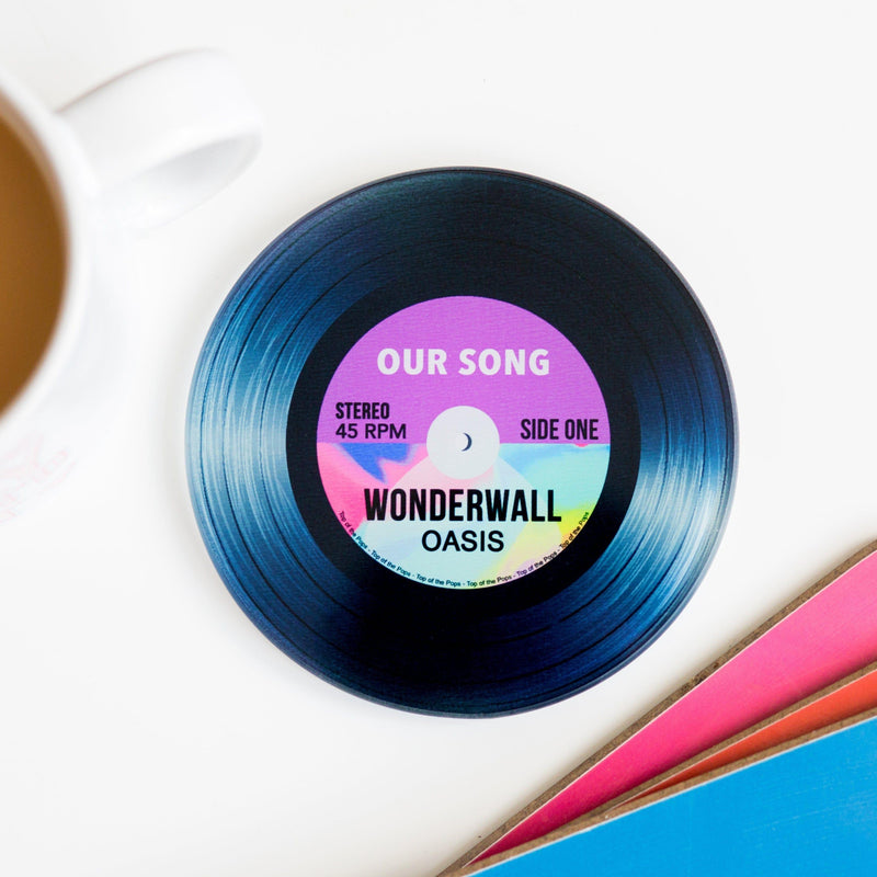 Personalised 'Our Song' Coaster Coaster Of Life & Lemons® 