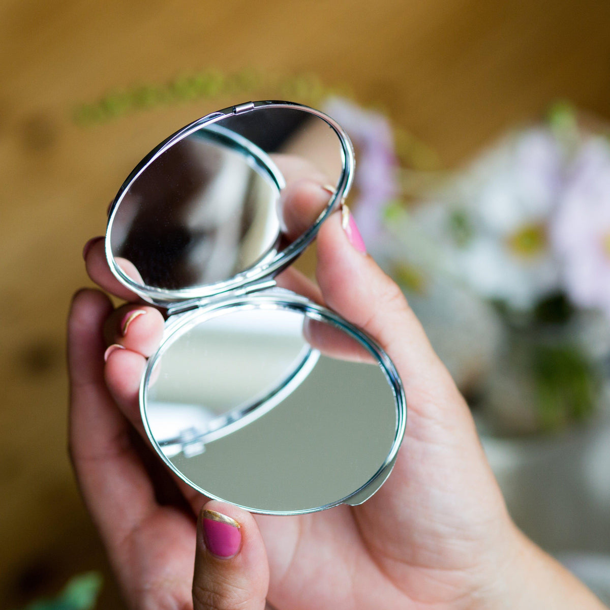 'Together In Spirits' Compact Mirror Gift For Friend Compact Mirror Of Life & Lemons® 