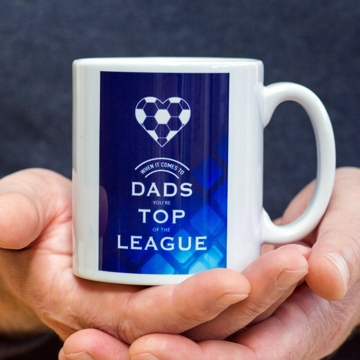 'Top Of The League' Football Mug for Dad - Of Life & Lemons®