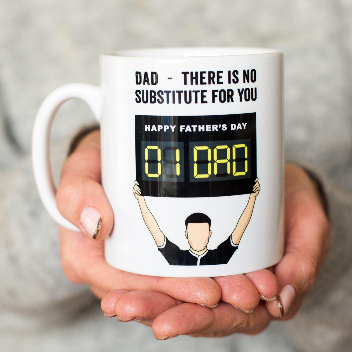 Funny Football Father's Day Mug Mug Of Life & Lemons 