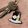 'Thick & Gin' Friendship Keyring Keyring Of Life & Lemons 