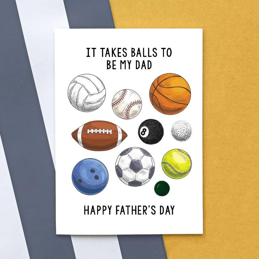 Funny Sports Father's Day Card Cards for Dad Of Life & Lemons 