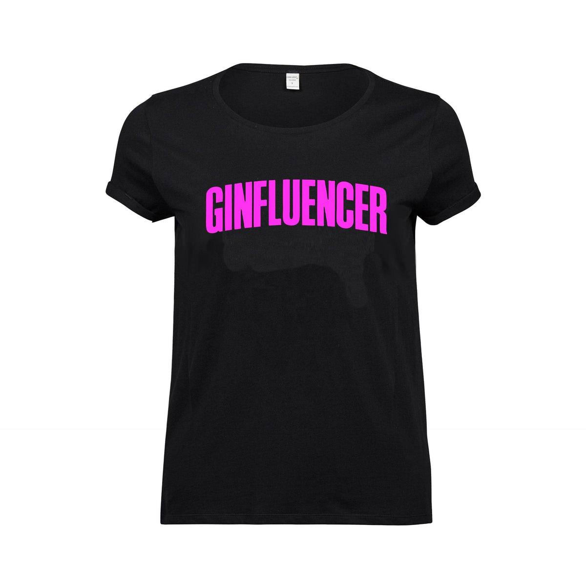 'Ginfluencer' Funny Gin T-Shirt T-Shirt Of Life & Lemons 