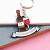 Funny Wine Valentine's Keyring Keyring Of Life & Lemons 