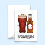 SpeciALE Dad' Beer Father's Day Card Cards for Dad Of Life & Lemons 