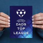 'Top Of The League' Football Father's Day Card Cards for Mum Of Life & Lemons 