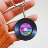 Personalised Vinyl Record Keyring Personalised Keyring Of Life & Lemons 